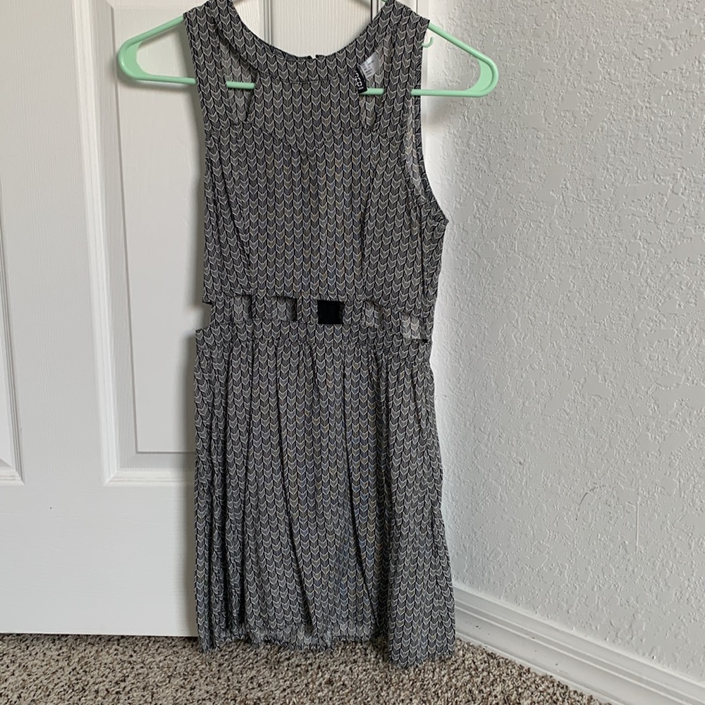 Short cut out dress